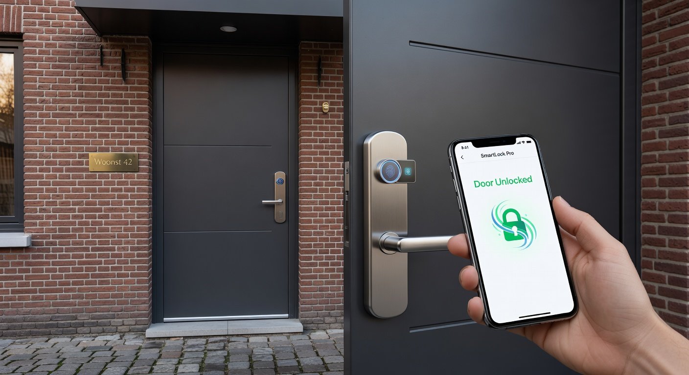 Serrure connectee (smart lock) : guide d'achat et installation en Belgique 2026